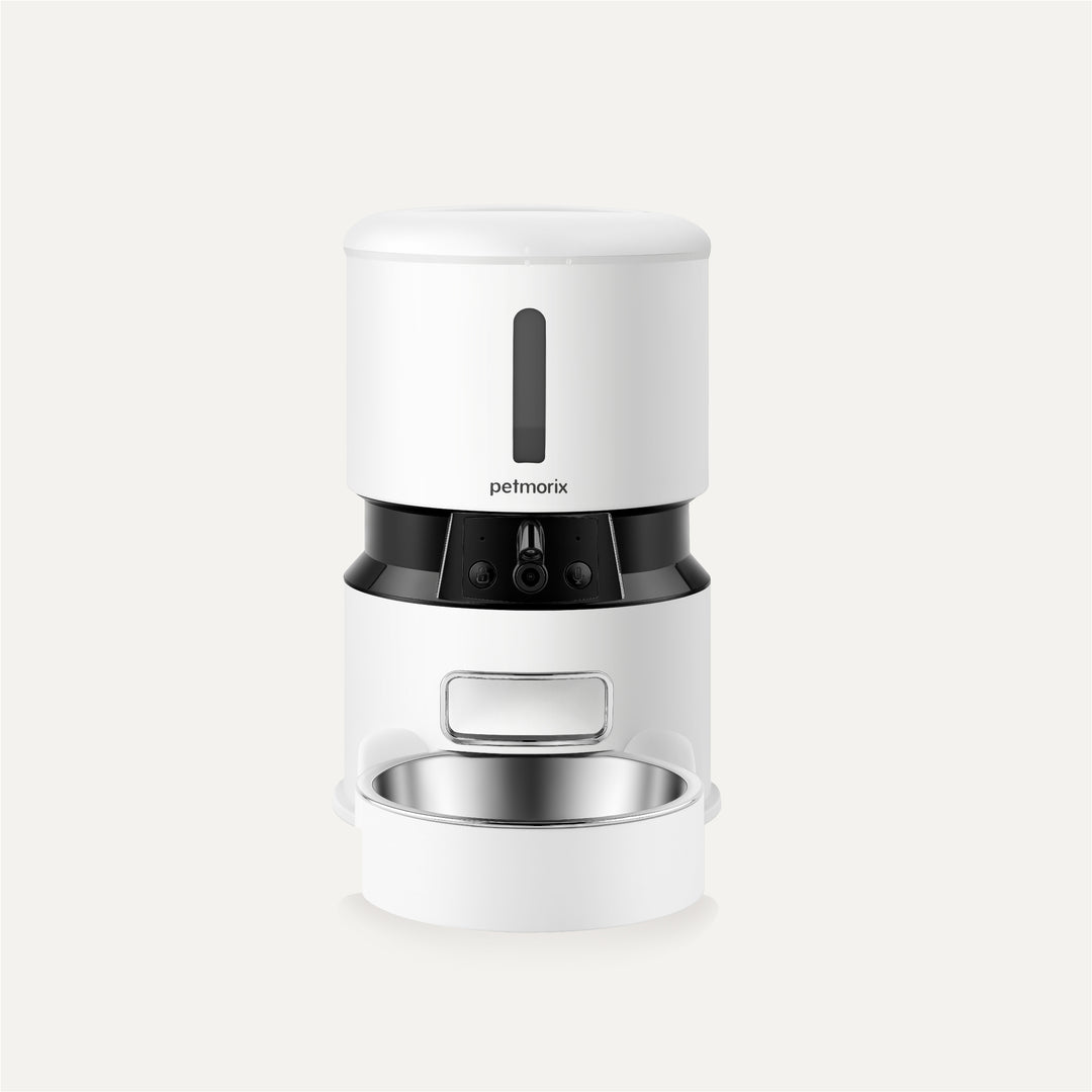 petmorix automatic pet feeder with camera