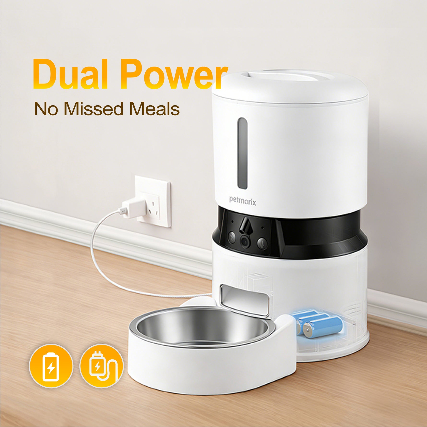 petmorix automatic pet feeder for cats