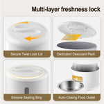 petmorix automatic pet feeder large kibble