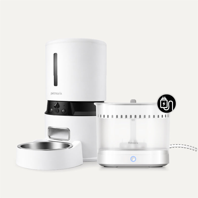 petmorix best automatic pet feeders and water fountain for dogs and cats