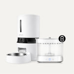 petmorix automatic pet feeder manual clear deep pet water fountain where you can see the water level