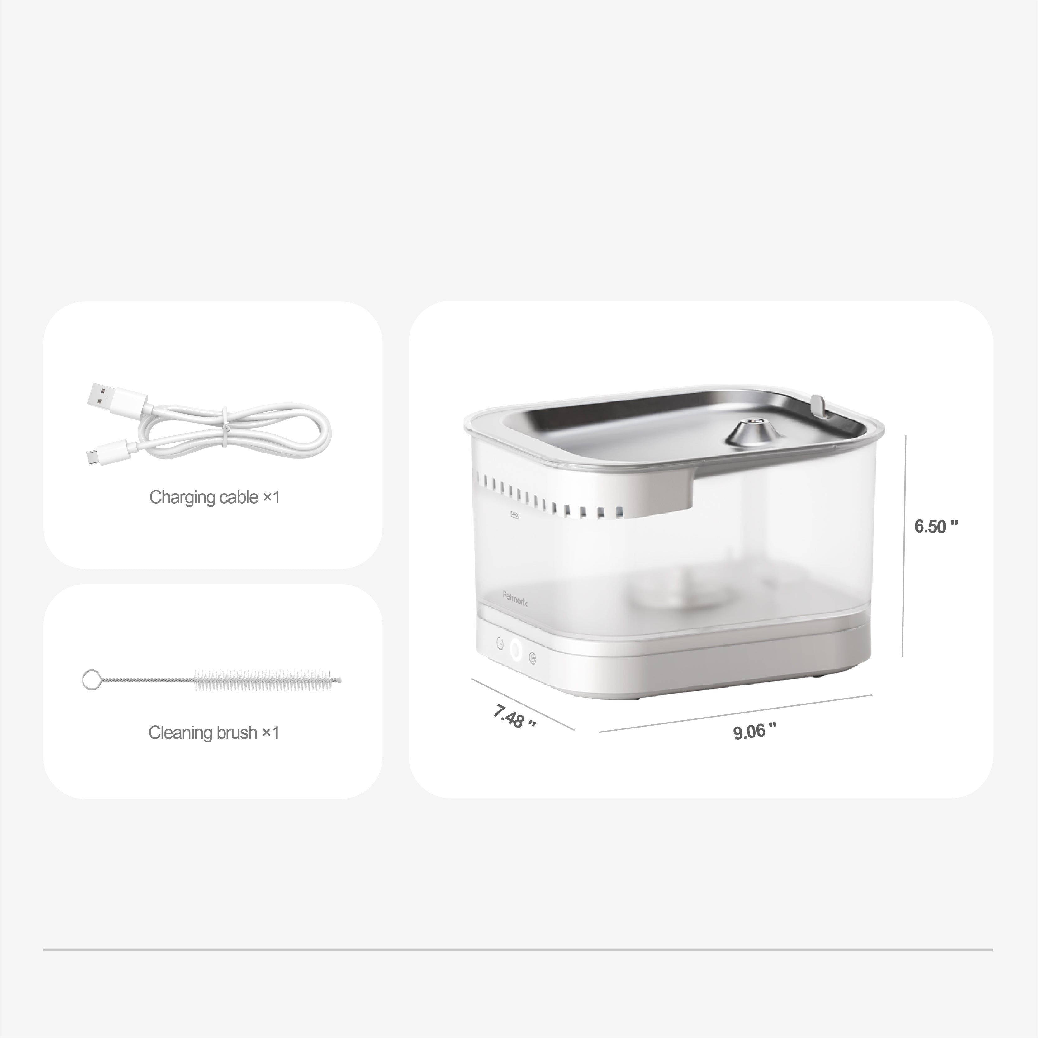 petmorix pet water fountain instructions